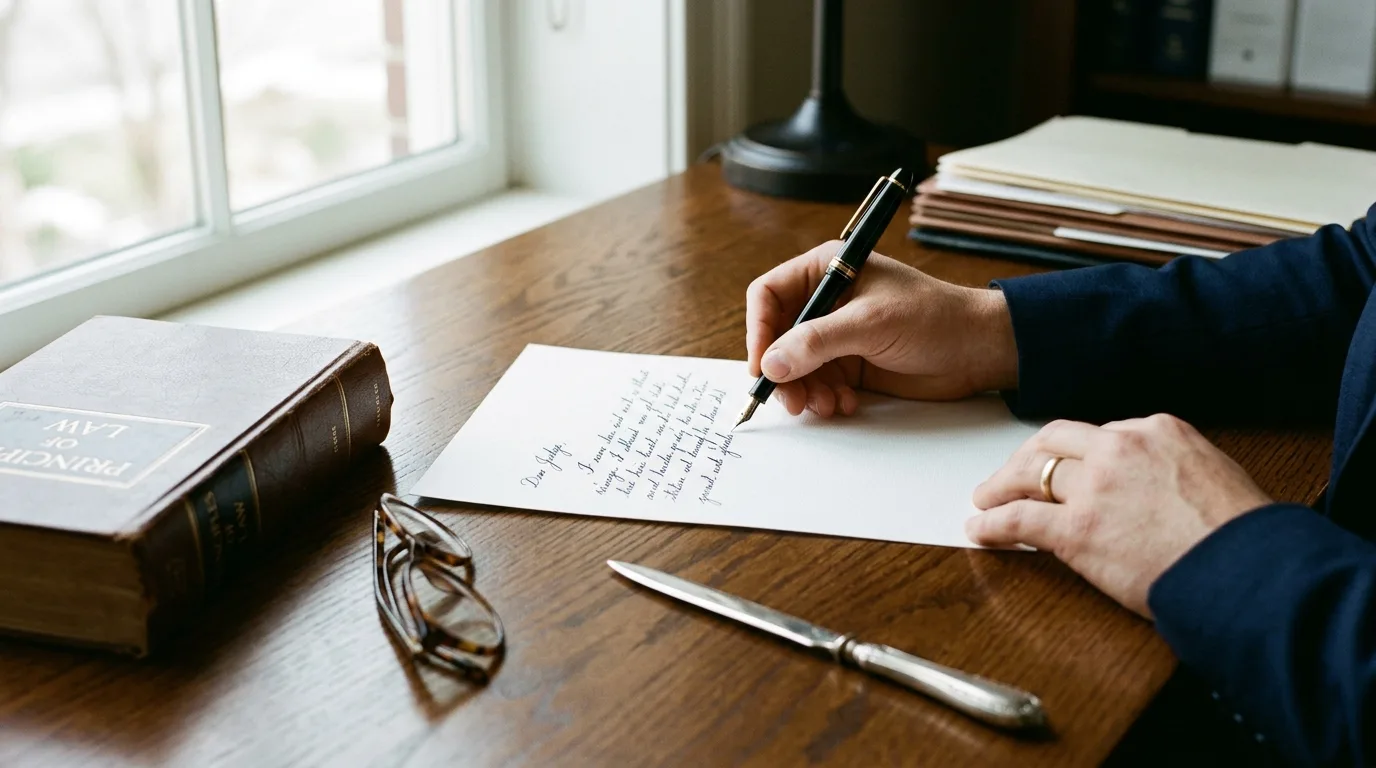 découvrez comment bien rédiger une lettre adressée à un juge avec les formules de politesse adaptées pour un courrier officiel respectueux et professionnel.